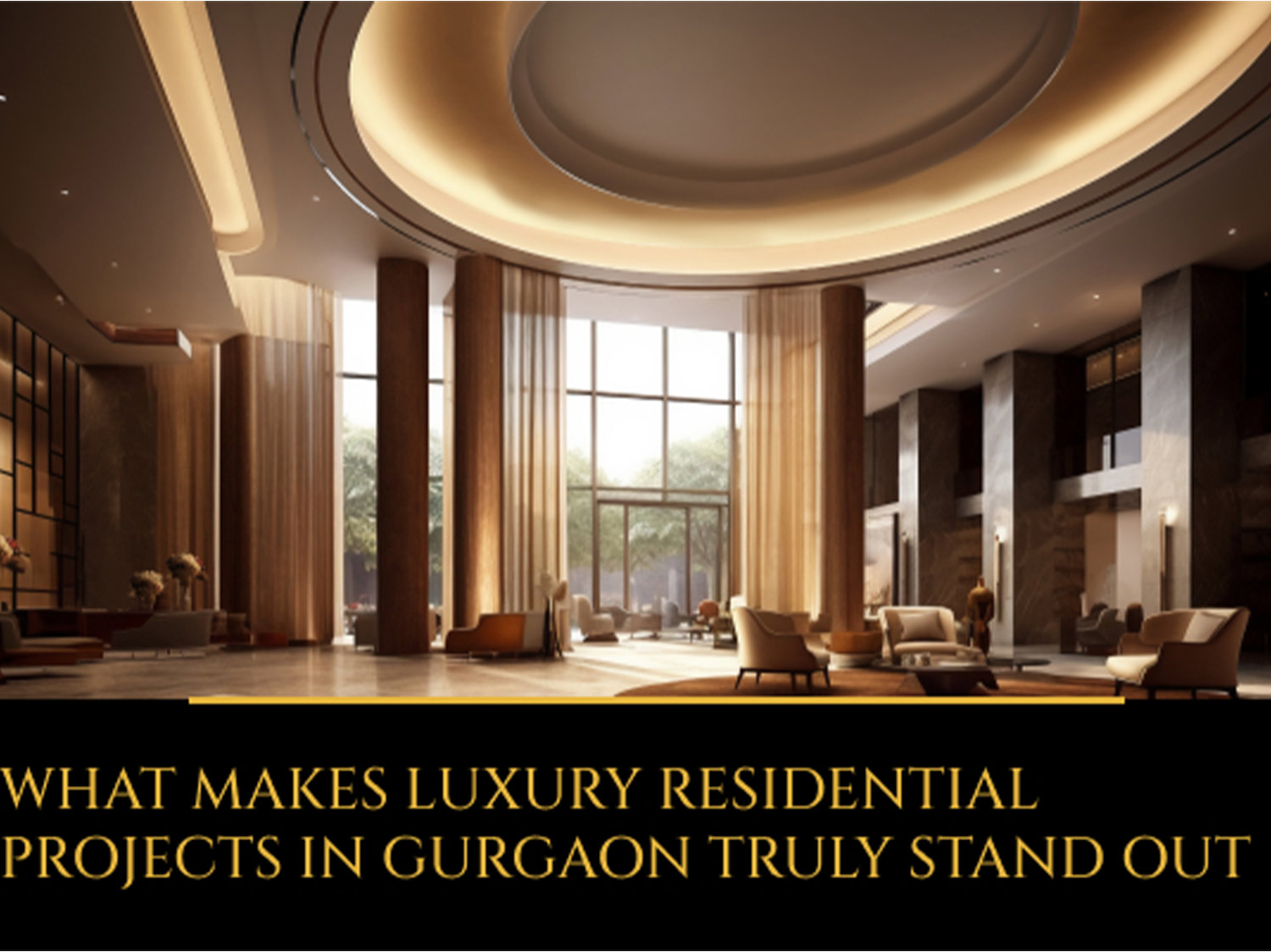 What Makes Luxury Residential Projects in Gurgaon Truly Stand Out