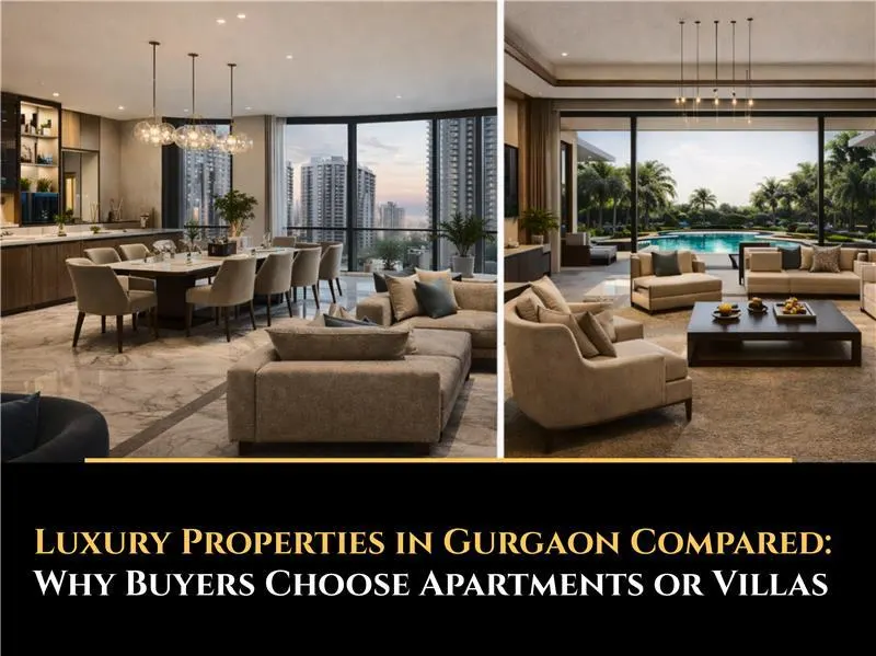 Luxury Properties in Gurgaon Compared: Why Buyers Choose Apartments or Villas